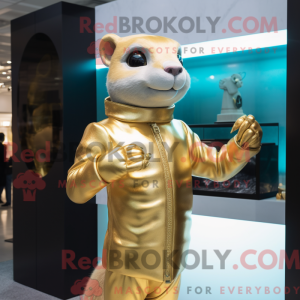 Mascot character of a Gold...