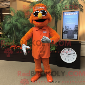 Mascot karakter van een...