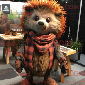 Mascot character of a Rust...