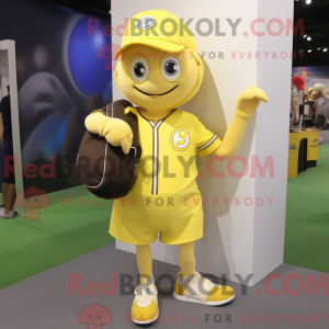 Mascottefiguur van een...