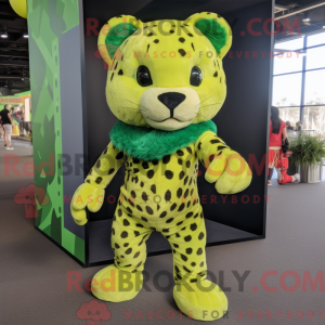 Mascottefiguur van een...