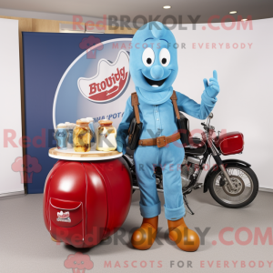 Mascot karakter van een...