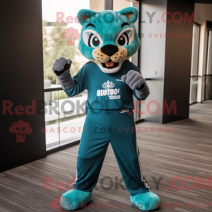 Mascot karakter van een...