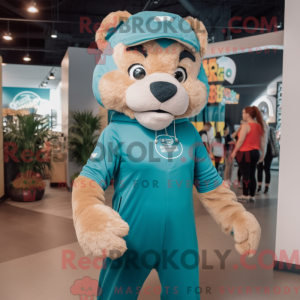Mascot karakter van een...