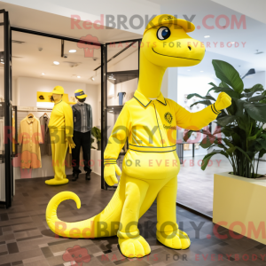 Mascot karakter van een...
