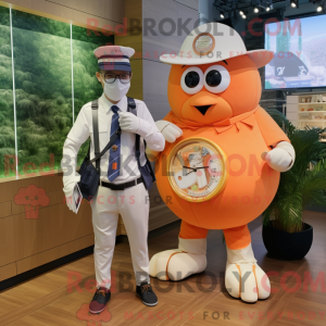 Mascot karakter van een...