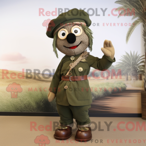 Mascottefiguur van een...