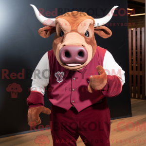 Mascot karakter van een...