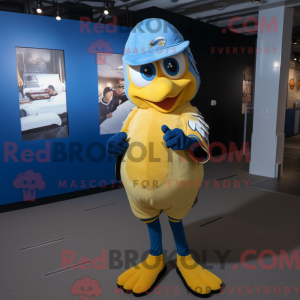 Mascot character of a...