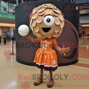 Mascot character of a Rust...