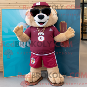 Maskottchen-Charakter eines...