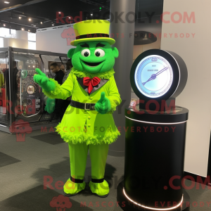 Mascot karakter van een...