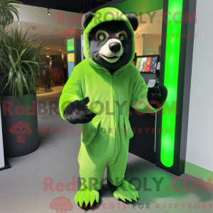 Mascottefiguur van een...