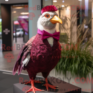 Postava maskota purpurové...