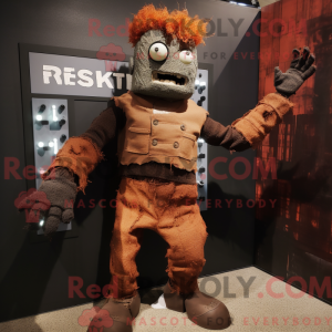 Mascot character of a Rust...