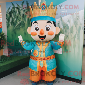 Mascot character of a King...