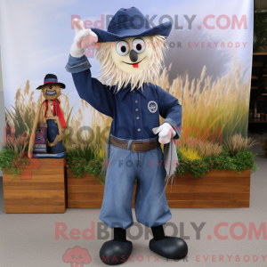 Mascottefiguur van een...