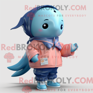 Mascot character of a Peach...