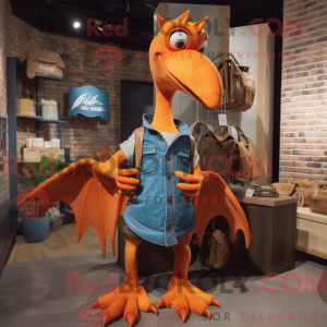 Maskot karakter af en Rust...