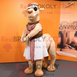 Maskot karakter af en...