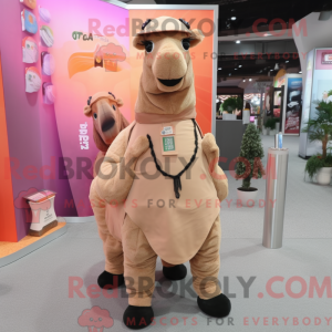Mascottefiguur van een...