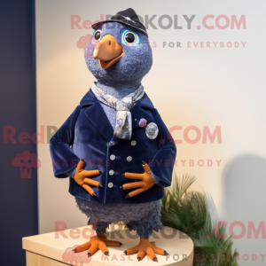 Mascot character of a Navy...