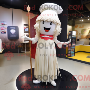 Mascottefiguur van een...