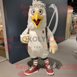 Mascot character of a Cream...