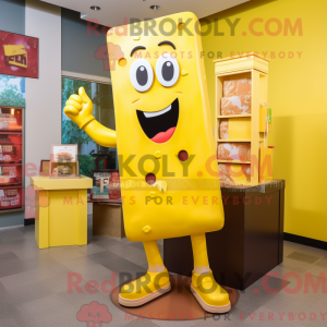 Mascot character of a Lemon...