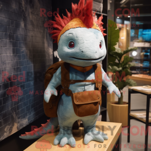 Mascot karakter van een...