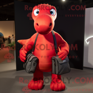 Mascot character of a Red...