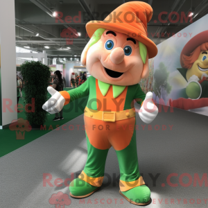Personagem de máscara de um...