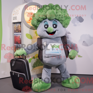 Mascot character of a Gray...