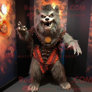 Personnage mascotte d un...