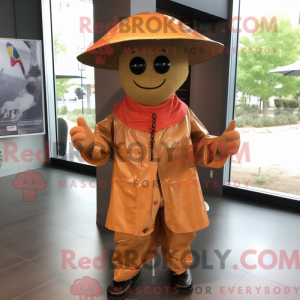 Mascottekarakter van een...
