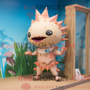 Personnage mascotte d un...