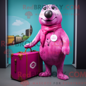 Mascot character of a...
