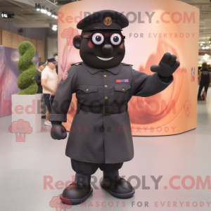 Mascot character of a Black...