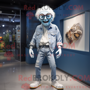 Mascottekarakter van een...