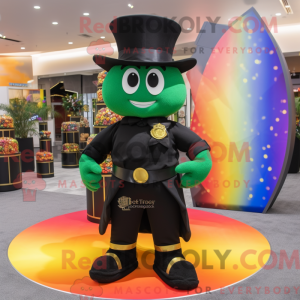 Personagem de máscara de...