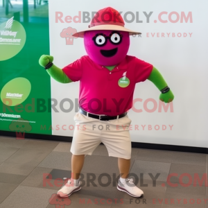 Mascottekarakter van een...