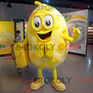 Mascottekarakter van een...