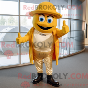 Mascottekarakter van een...