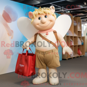 Mascottefiguur van een...