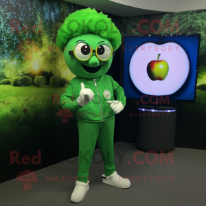 Forest Green Apple maskot...