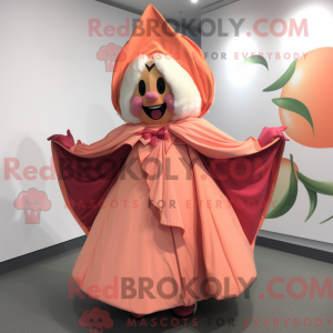Mascot character of a Peach...