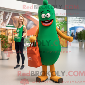 Mascot karakter van een...