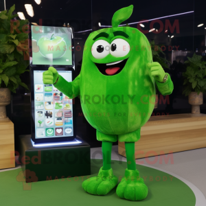 Forest Green Apple mascotte...