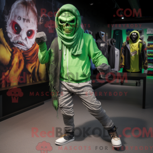 Maskotkarakter z Green...
