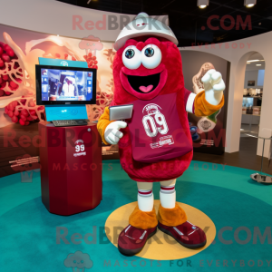 Mascot character of a...